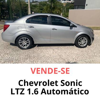 CHEVROLET SONIC 1.6 LTZ SEDAN 16V FLEX 4P AUTOMÁTICO